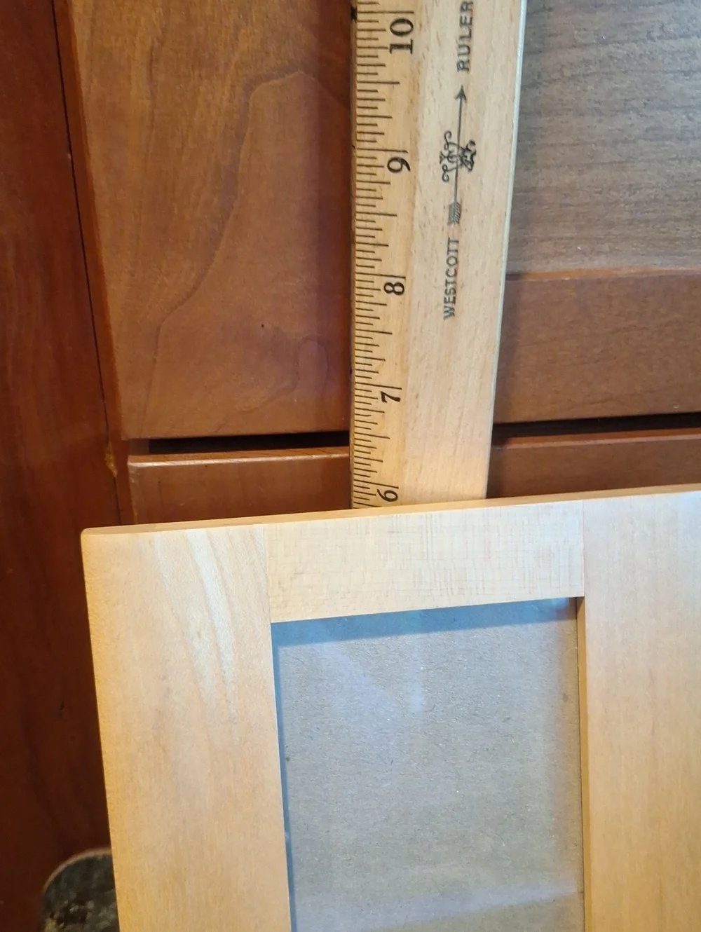 Crate&Barrel Light Wood Frame 3×5 Opening